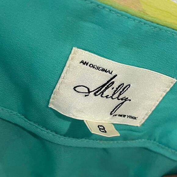 Milly of New York Vintage Y2k Babydoll Silk Dress 8 - Picture 9 of 11